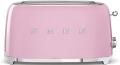 Smeg Toaster TSF02PKEU Pastel Pink 1500 Steel [Energy Class A]  220-240 VOLTS NOT FOR USA